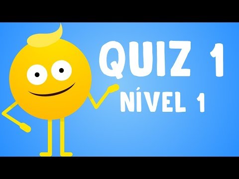 NÍVEL 1 - QUIZ 1  - INGLÊS PARA INICIANTES