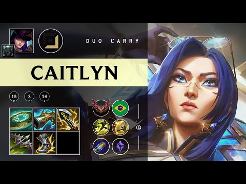 Caitlyn ADC vs Lux - BR Grandmaster Patch 25.24