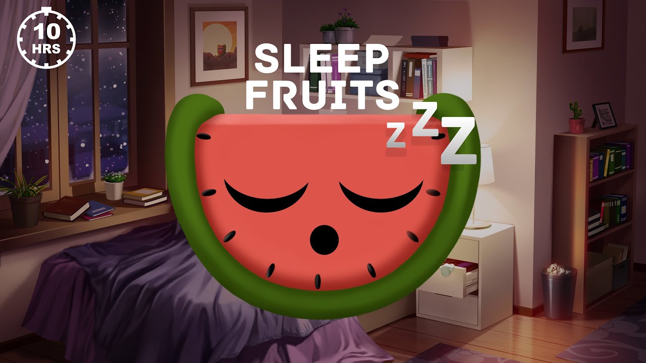 Calm Ambient Sounds 10 Hours [Sleep Fruits Music] Focus, Relaxing, Meditation