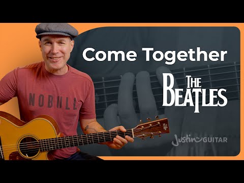 Come Together | Easy Drop D Tuning Guitar Lesson