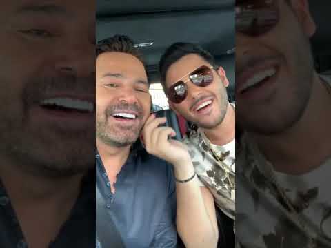 الوليد الحلاني يتغزل بأبوه و عاصي الحلاني يغني معه - حبيبي