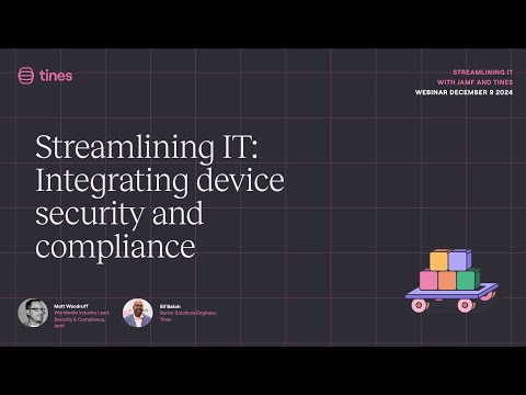 Tines Patch Management Automation by MyFitnessPal
