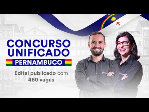 Concurso Unificado de Pernambuco - Edital publicado com 460 vagas