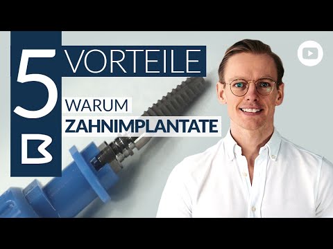 5 VORTEILE von Zahnimplantaten? Fakten, kurz erklärt!