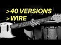 40 Versions by Wire | Guitar Lesson