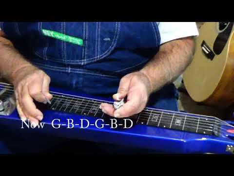 Open G Lap Steel Lessons Tuning for Dobro  or  Lap Steel