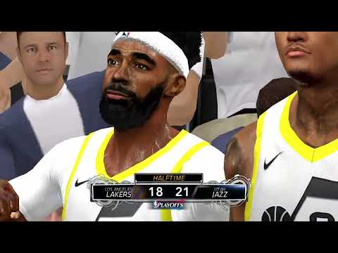 NBA 2K14 Playoffs 2023 First Round : Lakers vs Jazz (Game 6)