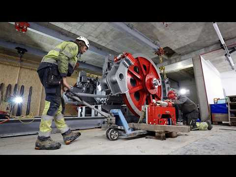 Garaventa - Construction of the first Funifor section on the Schilthorn "Mürren–Birg" (2025)