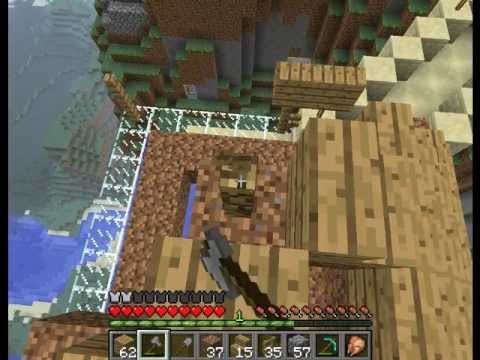 Opa spielt Minecraft 053 - Dachbau am Bad