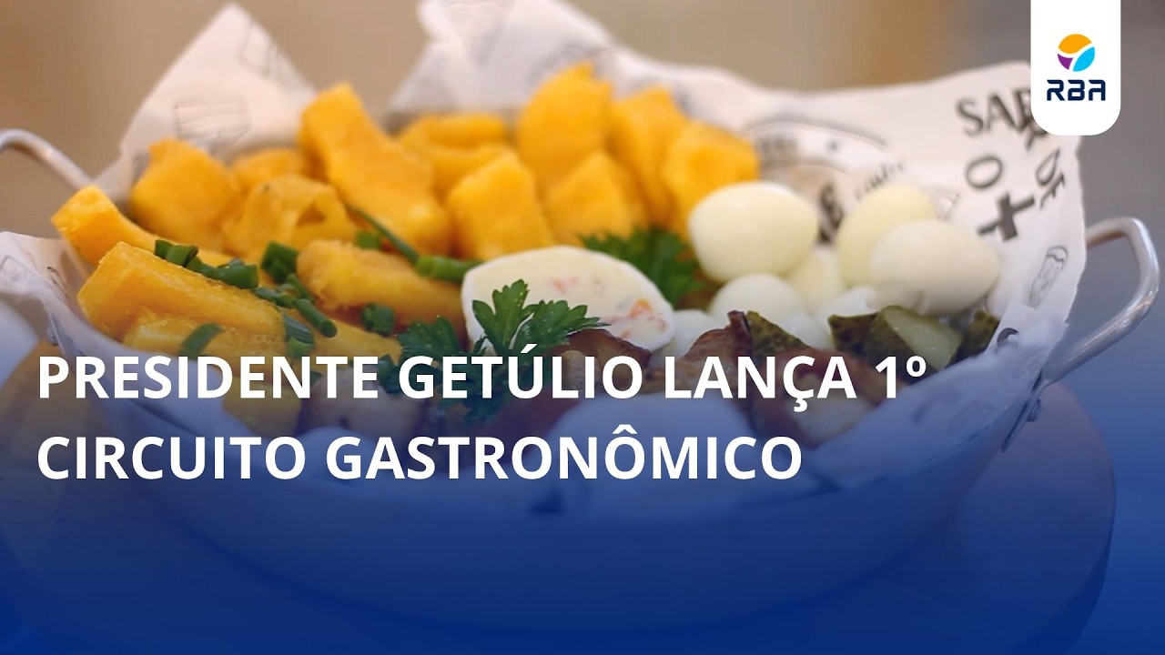 Presidente Getúlio lança 1º Circuito Gastronômico