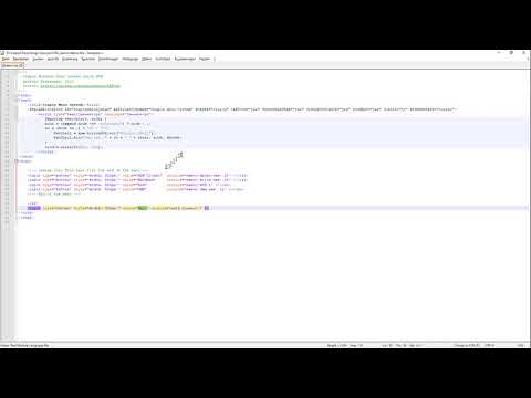 HTA programming example