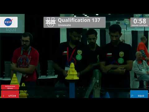 2018 VEXU Innovate Q137 - UTCV4 vs SQU3 - 93 to 32