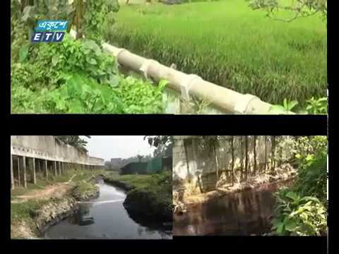 শিল্প-কারখানার তরল বর্জ্যে বিষাক্ত হচ্ছে ক্ষিরু নদী