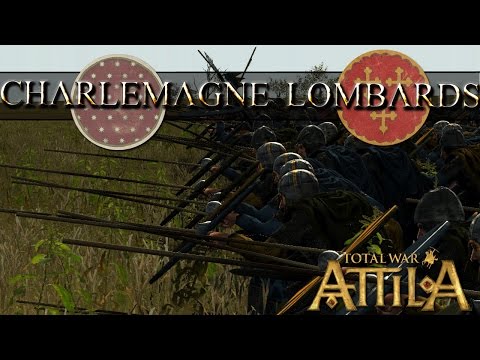 Houseplant vs Panda Warrior - Charlemagne vs Lombards - Aggony Flash - Total War Age of Charlemagne