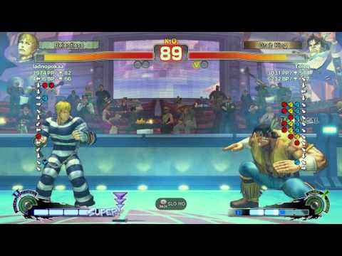 Teleq (T.Hawk) vs ladnopokaa (Cody) - SSF4 AE PC Ranked Replay