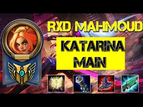RXD MAHMOUD - Best KATARINA EUW Plays