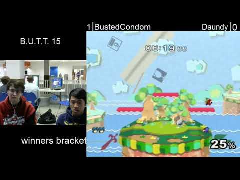 BUTT 15: WS, Quan (Marth) vs BustedCondom (Falco)