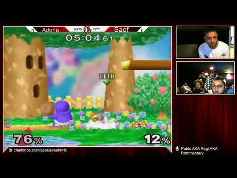 Geeksboro Melee Weekly 18 - Adonis + Saef
