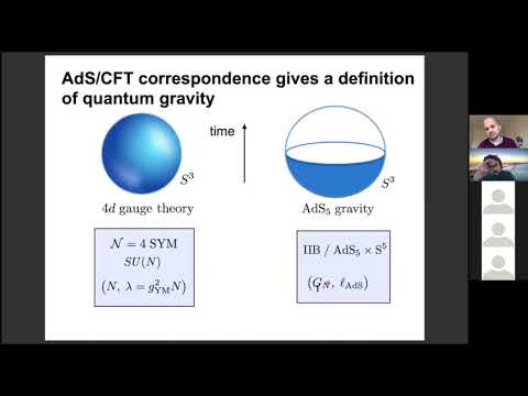 Sameer Murthy | Black hole microstates from matrices, and phases of super Yang-Mills theory