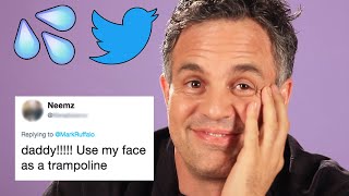 Mark Ruffalo Reads Hilarious Thirst Tweets