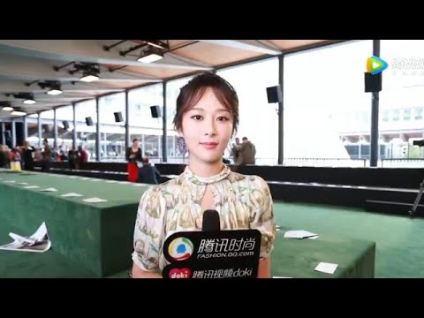[ENG SUB] Yang Zi for Carven 2018 Summer/Spring Paris Fashion Week short interview
