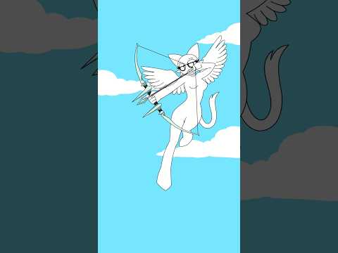 Gray falls in love with Wenda #sprunkifriends #sprunki #wenda #gray