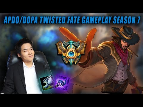KR Challenger Rank #1 Dopa Twisted Fate | Season 7 Twisted Fate vs Taliyah Gameplay | Patch 7.14