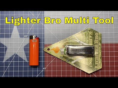 Lighter Bro : A multi tool case for your Bic lighter.