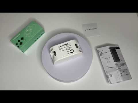 Умное реле WiFi+RF433 беспроводной выключатель с Алисой дистанционной от Tuya с управлением голосом
