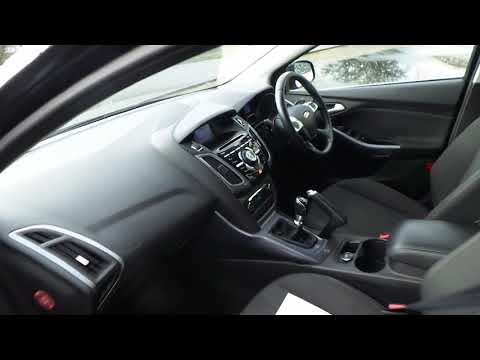 Ford focus 2014 1.6 diesel titanium 16" alloy wheel SONY 84k cloth interior blac