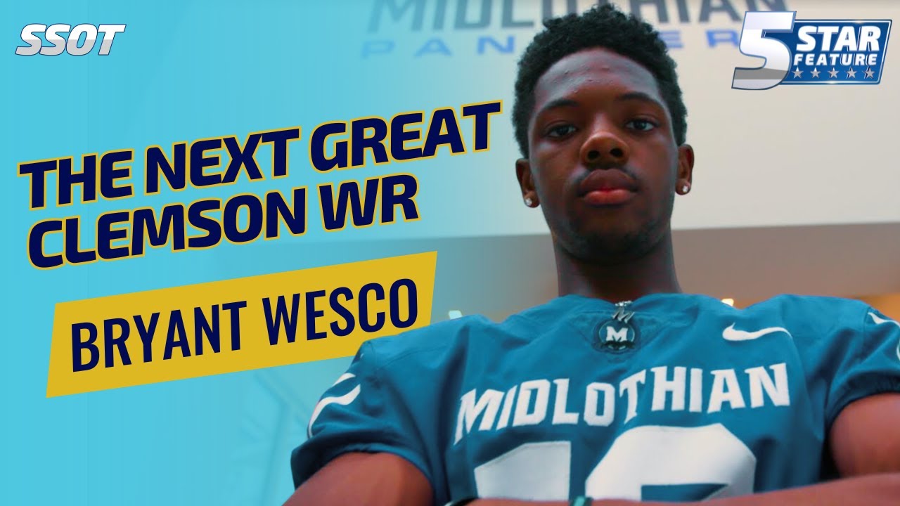 Bryant Wesco is a Selfless Leader for Midlothian High School and a Clemson Commit