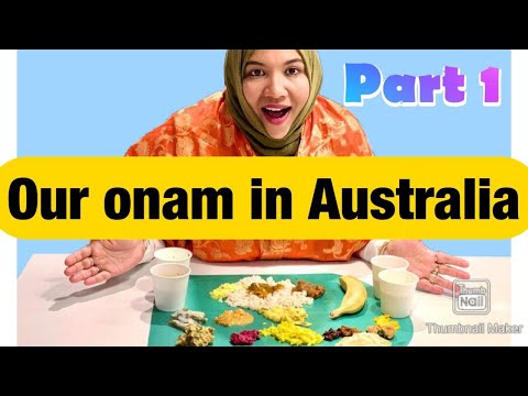 Our Onam Celebration in Australia