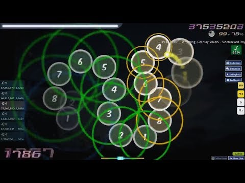 osu! - VINXIS - Sidetracked Day [THREE DIMENSIONS] +EZ 99.67% FC