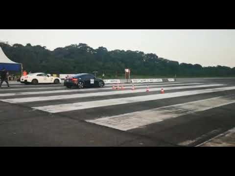 Acidente Nissan arrancada #fullpower #Gt-r #acidente #meiamilhafullpower