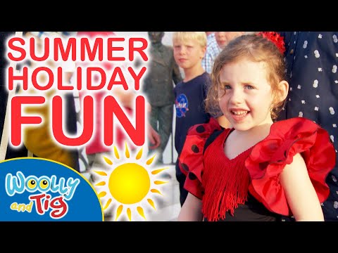 @WoollyandTigOfficial- Summer Holiday Fun ☀️| TV Show for Kids | Toy Spider