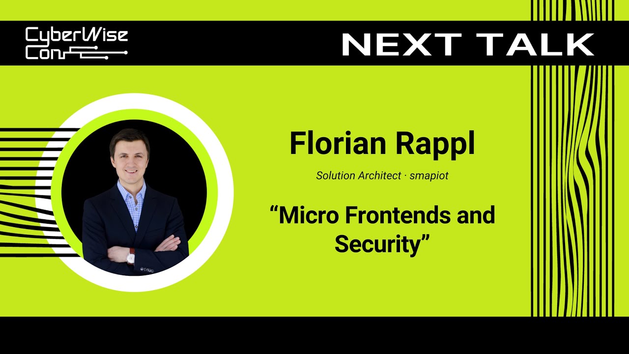 Florian Rappl: Micro Frontends and Security