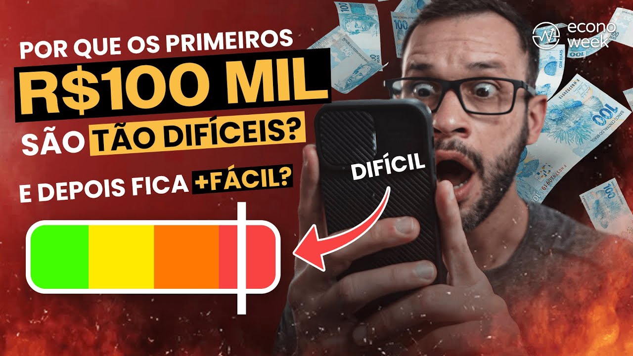 POR QUE OS PRIMEIROS 100 MIL REAIS SÃO TÃO DIFÍCEIS? E depois fica MAIS FÁCIL?
