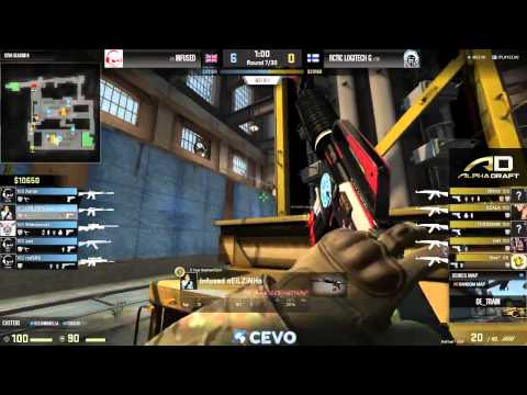 Team Infused vs. RCTIC Logitech G (CEVO-MCS:GO Season 8) - Helium & Launders