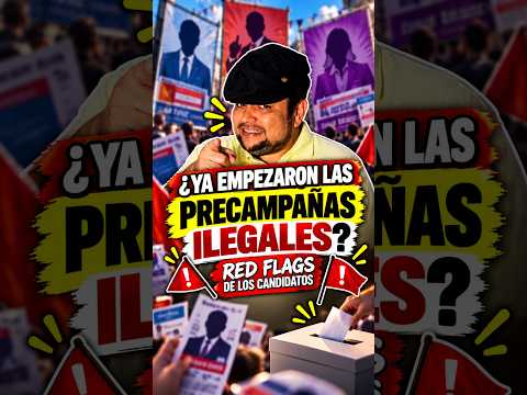 ¿Precampañas ilegales en tu colonia? 🗳️🚩