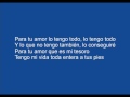 Juanes - Para Tu Amor (with lyrics) 