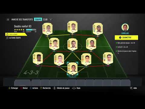 FIFA 20 SBC double renfort 83+