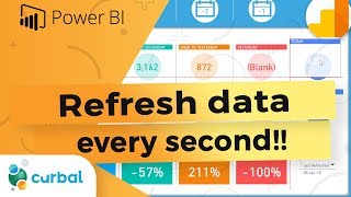 Refresh Power BI every second or minute!