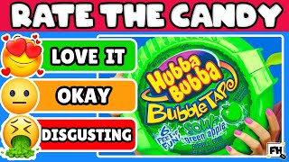 Rate the TOP Candy Challenge π¬ Ultimate Candy Tier List π« Kids Brain Break