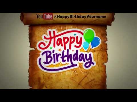 Happy Birthday Basem | Whatsapp Status Basem