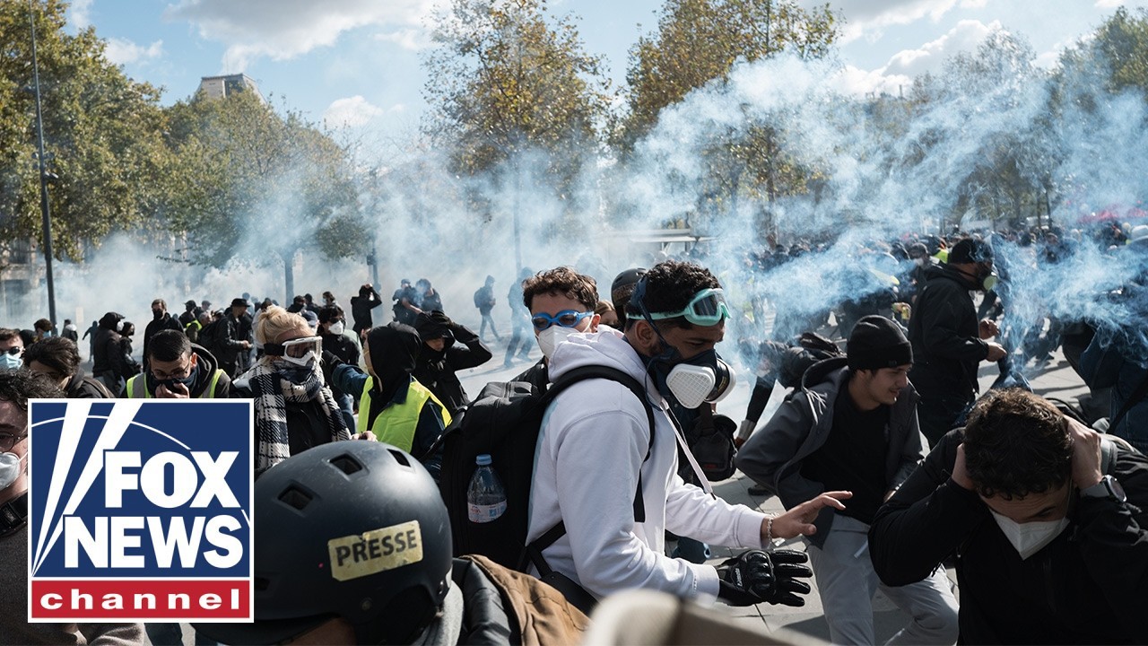 French police deploy tear gas, water cannons: 'Moment of CRISIS'