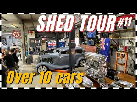 Shed Full of Mates & Street Machine Builds. Howard catches up with over 10 owners in Mildura VIC