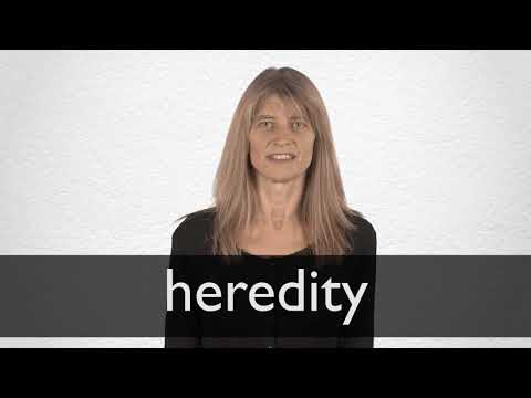 Heredity definition and meaning | Collins English Dictionary