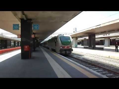 E402.155 in partenza con l' IC 707 Roma Termini - Taranto