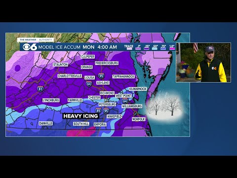 Winter Storm Update: When will the snow and ice arrive in Virginia?