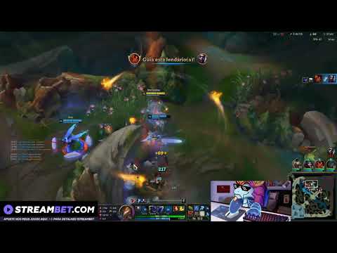 Olkaida + Taliyah sumindo um Ekko!